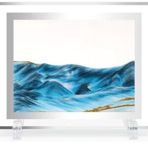 Coitak Moving Sand Art Picture- Blue Landscape